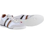 Weiße Elegante Pantofola D´Oro Low Sneaker aus Leder rutschfest für Herren Größe 45 