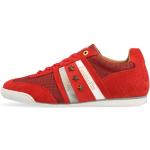 Rote Elegante Pantofola D´Oro Low Sneaker aus Leder rutschfest für Herren Größe 46 