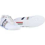 Reduzierte Weiße Elegante Pantofola D´Oro Low Sneaker aus Leder für Herren Größe 45 