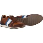 Braune Elegante Pantofola D´Oro Low Sneaker aus Leder für Herren Größe 46 