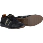 Reduzierte Schwarze Elegante Pantofola D´Oro Low Sneaker aus Leder für Herren Größe 45 