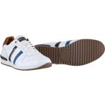 Weiße Pantofola D´Oro Low Sneaker aus Leder für Herren Größe 45 