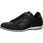 Schwarze Casual Pantofola D´Oro Low Sneaker aus Leder für Herren Größe 45 