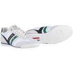 Weiße Pantofola D´Oro Low Sneaker aus Mesh für Herren Größe 45 