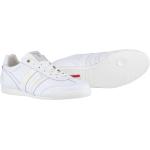 Weiße Elegante Pantofola D´Oro Low Sneaker aus Leder für Herren Größe 46 
