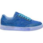 Reduzierte Blaue Pantofola D´Oro Low Sneaker aus Büffelleder leicht für Herren Größe 41 
