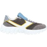 Graue Pantofola D´Oro Low Sneaker mit Schnürsenkel aus Veloursleder für Herren Größe 45 