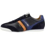Reduzierte Blaue Casual Pantofola D´Oro Low Sneaker für Herren Größe 47 mit Absatzhöhe bis 3cm 