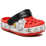 Reduzierte Rote Crocs Die Peanuts Snoopy Kinderclogs & Kinderpantoletten 