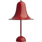 Rote Antike Verpan Pantop Tischlampen & Tischleuchten aus Metall 