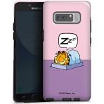 DeinDesign Garfield Kater Garfield Samsung Galaxy Note 8 Hüllen Art: Hard Cases mit Tiermotiv mit Bildern mit Knopf aus Silikon kratzfest für Herren 
