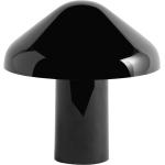 Schwarze Moderne Hay Designer Tischlampen glänzend aus Polycarbonat batteriebetrieben G4 