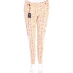 PAOLA FRANI Chino Pants Flowers I 44 = D 38 multicolor NEW