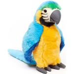 Kuschel Plüsch Stoff Tier Schlüsselanhänger Papagei Falke weiß 18 cm 