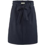 Reduzierte Dunkelblaue TCHIBO Paperbag-Röcke mit Reißverschluss aus Polyamid für Damen Größe M 
