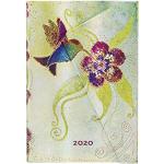 Paperblanks Kolibri-Terminplaner 12 Monate 2020, horizontal, Mini (100 × 140 mm)