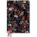 Paperblanks Flexi 18 Monate Softcover Kalender 2023-2024 Floralia | Horizontal | Midi (125 × 175 mm)