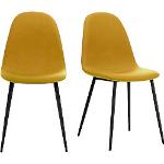 Goldene Paperflow Konferenzstühle & Besucherstühle aus Stoff stapelbar Breite 0-50cm, Höhe 0-50cm, Tiefe 0-50cm 2-teilig 