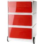 Rote Paperflow Rollcontainer mit Schublade Breite 0-50cm, Höhe 0-50cm, Tiefe 0-50cm 