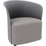 Reduzierte Graue Moderne Paperflow Lounge Sessel 