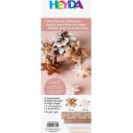Goldene Heyda Fröbelsterne mit Weihnachts-Motiv 