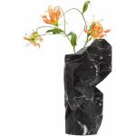 Schwarze 42 cm Vasen & Blumenvasen 42 cm aus Marmor 