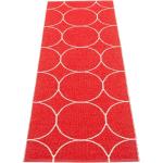 Reduzierte Rote Allergiker Pappelina Outdoor-Teppiche & Balkonteppiche mit Schweden-Motiv aus Kunststoff 
