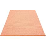 Orange Minimalistische Pappelina Rechteckige Teppiche mit Schweden-Motiv aus Kunststoff 