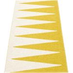 Pastellgelbe Pappelina Vivi Outdoor-Teppiche & Balkonteppiche aus Kunststoff 