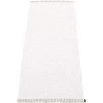 pappelina Mono Kunststoff-Teppich 60 x 250 cm weiß