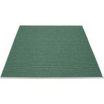 Dunkelgrüne Pappelina Rechteckige Teppiche mit Schweden-Motiv aus Textil 