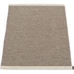 Kamelbraune Pappelina Rechteckige Teppiche mit Schweden-Motiv aus Textil 