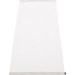 Pappelina - Mono Teppich Weiß / 60 x 150 cm