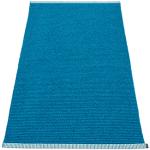 Petrolfarbene Pappelina Teppiche aus PVC 
