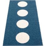 Blaue Allergiker Pappelina Vera Outdoor-Teppiche & Balkonteppiche mit Schweden-Motiv aus Textil 
