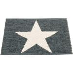 Silberne Allergiker Pappelina Viggo Star Outdoor-Teppiche mit Ländermotiv aus Textil 