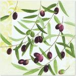 Olivgrüne Nachhaltige Servietten 