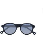 Dunkelblaue Parafina Nachhaltige Runde Sonnenbrillen polarisiert für Damen 