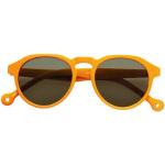 Gelbe Parafina Nachhaltige Runde Sonnenbrillen polarisiert für Damen 