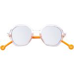Gelbe Parafina Nachhaltige Sonnenbrillen polarisiert aus Kunststoff für Damen 