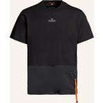 Schwarze PARAJUMPERS T-Shirts aus Baumwolle für Herren Übergrößen 