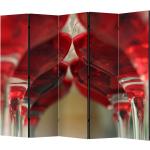 Rote artgeist Paravents & Spanische Wände aus Massivholz 5-teilig 