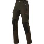 Olivgrüne Parforce Zip Off Hosen aus Polyester für Damen Größe L 