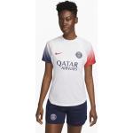 Weiße Nike Academy PSG T-Shirts für Damen Größe L 
