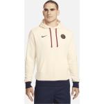 Weiße Nike PSG Herrenhoodies & Herrenkapuzenpullover aus Fleece Größe S 
