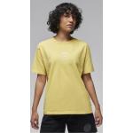 Gelbe Nike Jordan PSG T-Shirts für Damen Größe L 