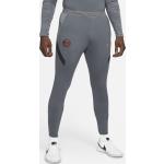 Graue Atmungsaktive Nike Dri-Fit PSG Sport-Leggings & Tights für Herren 