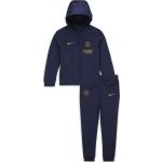 Paris Saint-Germain Strike Nike Dri-FIT Trainingsanzug mit Kapuze für jüngere Kinder - Blau