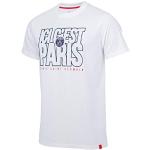 Weiße PSG T-Shirts für Herren Größe S 
