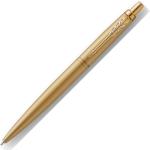 Reduzierte Goldene Moderne Parker Pen Jotter Druckkugelschreiber aus Edelstahl graviert 